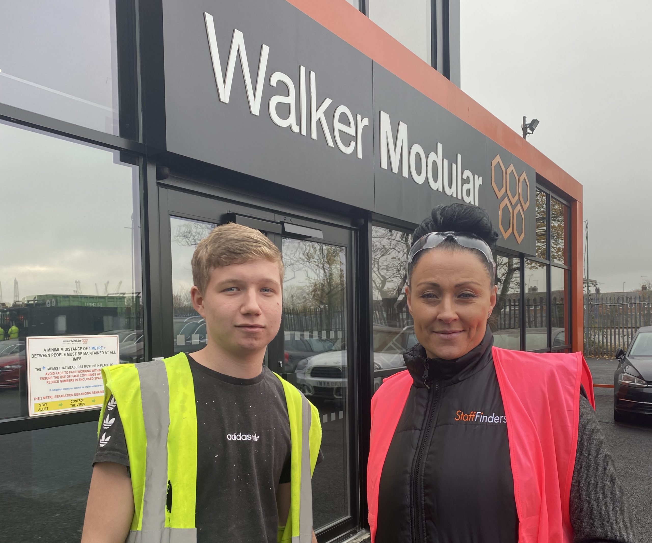 Walker Modular and Hull College back launch of Staff Finders’ new