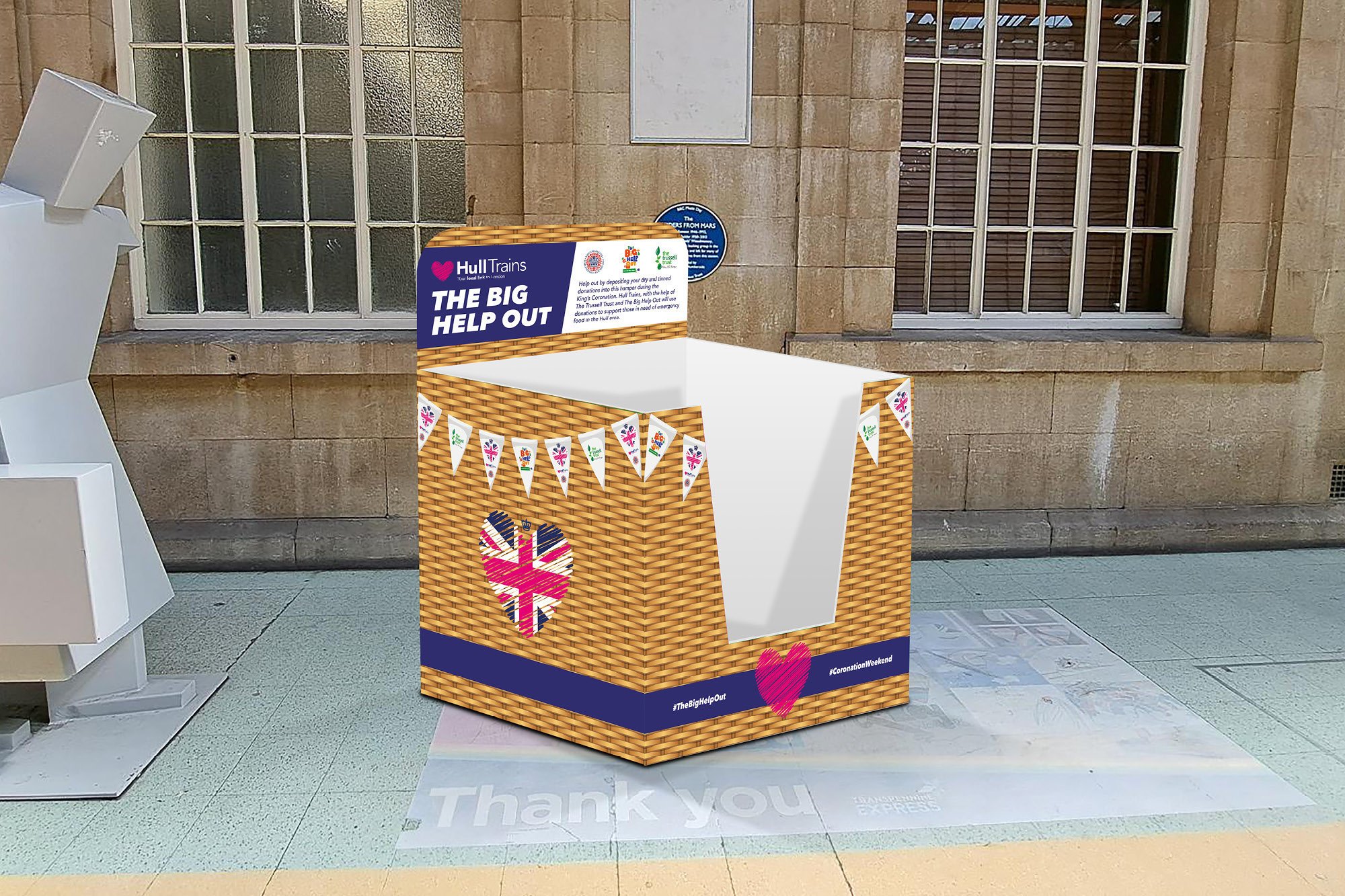 Hull Trains partners with The Trussell Trust to push community charity